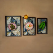 Firestone Blue Tray Set - Rectangle